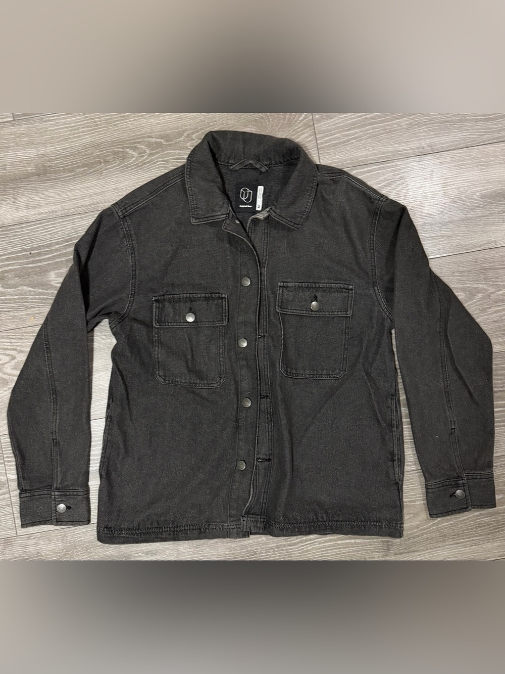 Original Use Men's Black Denim Jacket